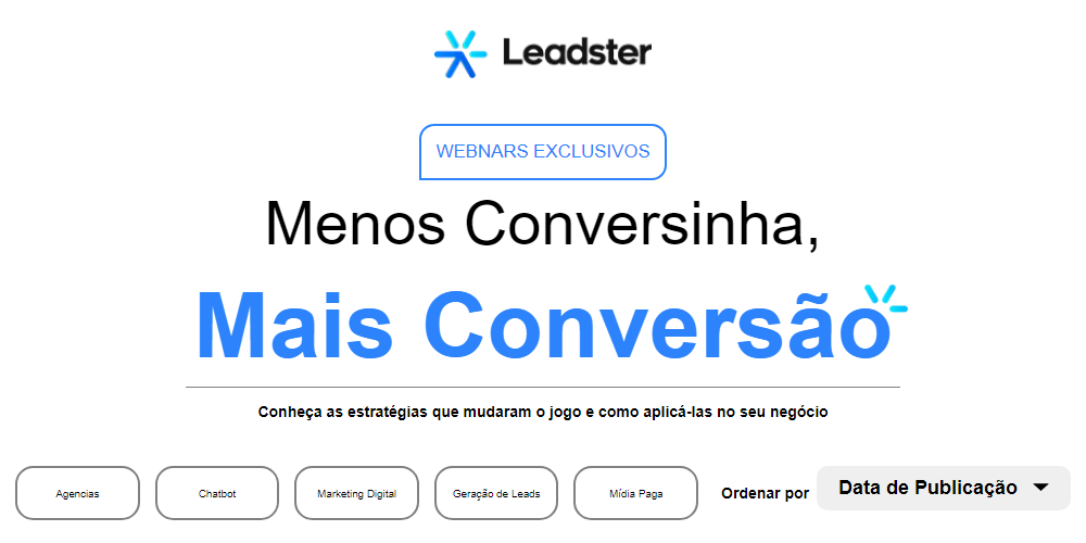 Leadster Landing Page